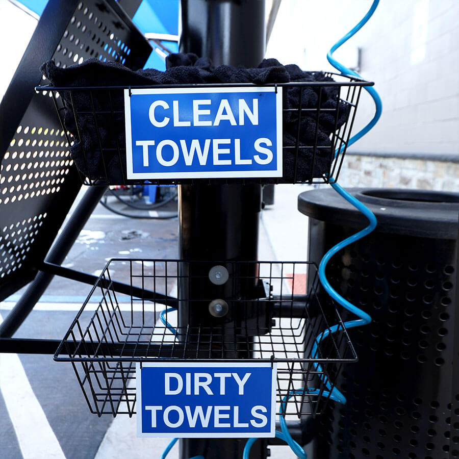 Car wash towels